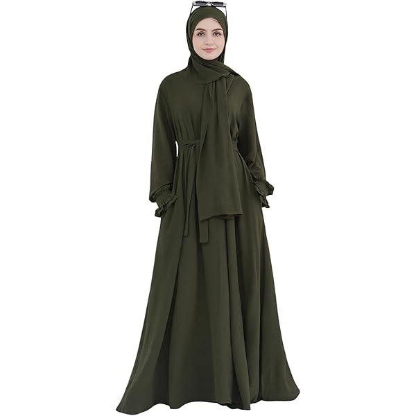 Wraith of East Women's Muslim Maxi Dress Kaftan Abaya Islamic Arabian  Clothing Lace Top Round Neck Party Gown Jilbab Robe (Pink, XL) at Amazon  Women's Clothing store