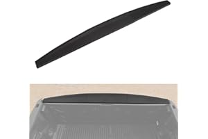 HAKA TOUGH Tailgate Molding Cap Spoiler Compatible with 2009-2019 Dodge Ram 1500 2500 3500 Accessories- 3PCS OE Style Top Pro