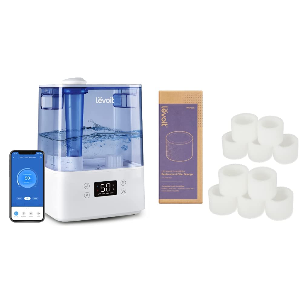 LEVOIT Smart Cool Mist Humidifiers and 10 Pack