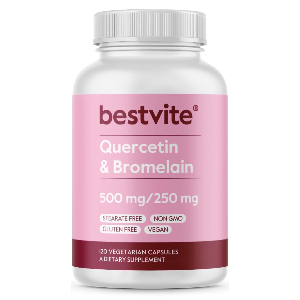 Quercetin 500 mg & Bromelain 250 mg