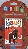 Mes cartes quiz: La préhistoire - Dès 6 ans by