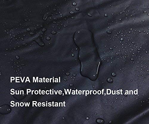 Upgraded Bike Waterproof Cover Outdoor Bicycle Covers, Rain Sun UV Dust Wind Proof for Mountain Road Electric Bike, One Size