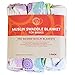 Adorable Premium Muslin Cotton Swaddling Blanket 3 Pack 47''x47''
