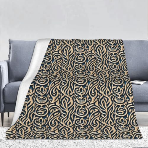 ZERAOKE Flannel Throw Blanket