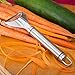 Spring Chef Vegetable Peeler Set with Stainless Steel Swivel Blade for Potato, Carrot, Apple, Citrus
