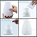 Essential Oil Diffuser, TOTU Ultrasonic Aromatherapy Humidifier with Diffuser, Capacity of 100ml, Silence Cool Mist/ 7 LED Colors/ Waterless Auto Off