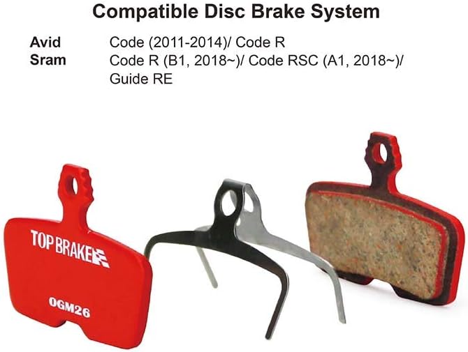 best brake pads for sram guide r