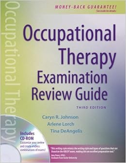 Occupational Therapy Examination Review Guide Third Edition 3rd Edition Johnson Ms Otr L Faota Caryn R Anderson Otr L Debra N 2006 Paperback Johnson Ms Otr L Faota Books