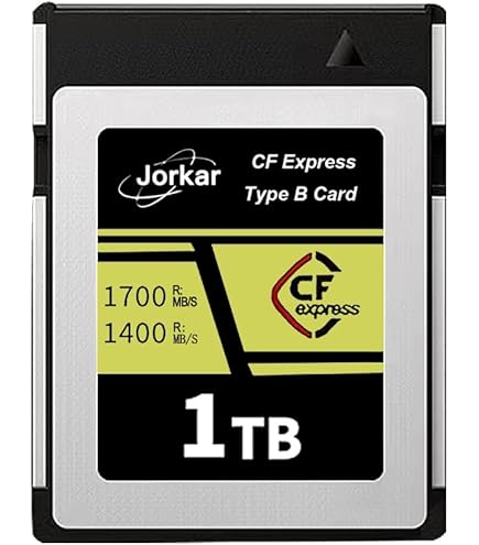 Amazon.com: Jorkar CFexpress Type B Cameras Memory Card 1TB for