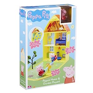 Peppa Pig 06156 Peppa's House & Garden Playset