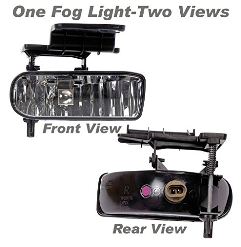 APDTY 034940 Fog Light, Replaces 15187250