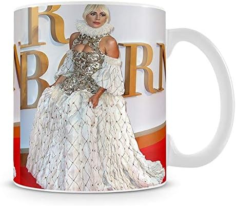 Lady Gaga in Alexander McQueen Dress Mug