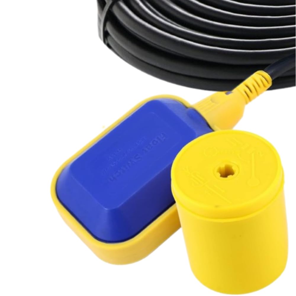 1Pc Float Switch, with 5 Meters Cable Automatic Water Level Control Pump Submersible Pump, Suitable for Controlling Pump Work, Adjusting Liquid Level, Submersible Pump