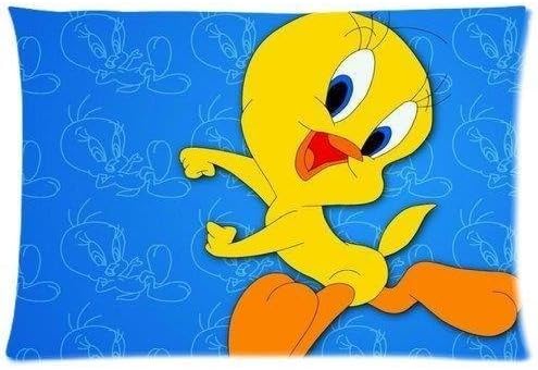 Zhenqing Custom Tweety Bird Pillowcase 20"x30" Pillow Protector Cover