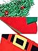 Jovitec 3 Pieces Christmas Hat Novelty Decoration Hats Include Santa Pants Hat Elf Hat Christmas Tree Hats for Adults and Kids