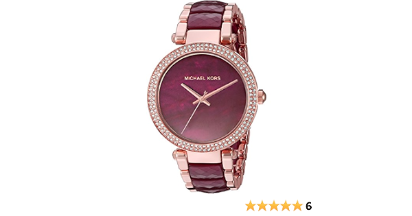 Michael Kors Parker Women's Red Dial 