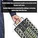 Olsa Tools Socket Organizer Tray | Black Tray with Green Clips | Holds 48 Pcs Sockets | Premium Quality Tools Organizer