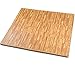 Interlocking Floor Tiles - Interlocking Foam Mats Wood - Wood Interlocking Foam Mats - 12 x 12 Inch (Pack of 9)