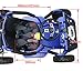 ZXTDR Electric Go Kart For Kids with Powerful 48v 1800w Brushless Motor (Blue)