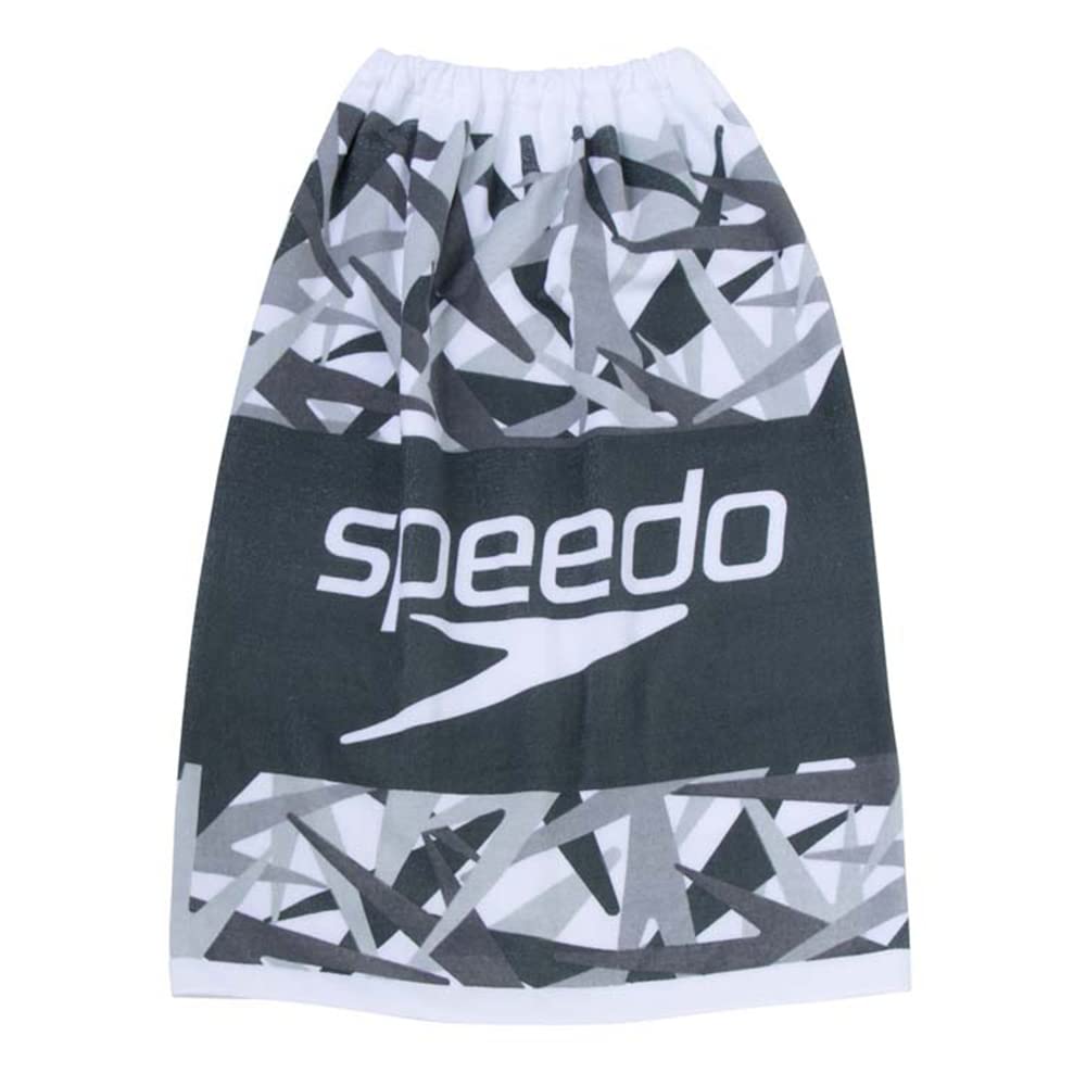 Speedo(スピード) お着がえタオル Stack Wrap Towel スタック ラップタオル S 水泳 ユニセックス SE62004 ブラック商品画像