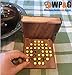 Solitaire Hexagon 37 Pegs - Strategy Wooden Game