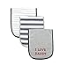 Luvable Friends Unisex Baby Cotton Burp Cloths with Fiber Filling, Boy Daddy, One Size