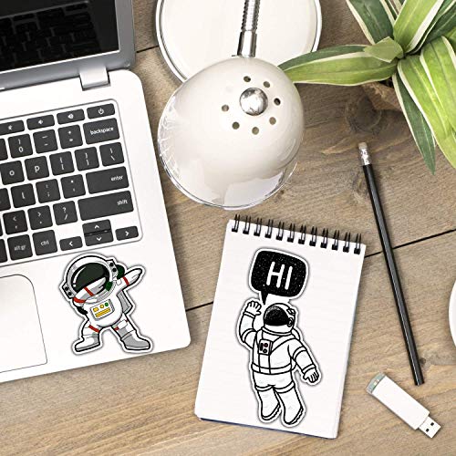 51DLqu4 nYL FNGEEN 112pcs NASA Space Explorer Stickers Pack for Water Bottle Laptop,Waterproof Vinyl Stickers Bomb, Space Gifts for Adults Teens Boys Psychedelic Stickers for Skateboard Decals - Image 7