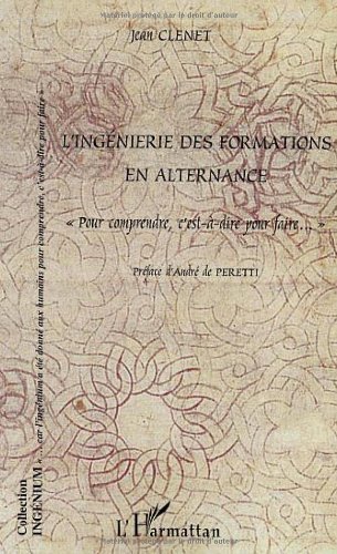 L' ingénierie des formations en alternance