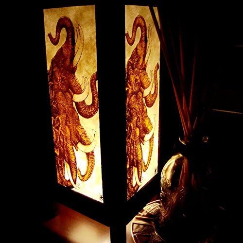 Elephant Lamp Shades for Table Lamp Large Night Light Bulbs Bedroom Accessories Home Decor Living Room Bedside Homemade Art Garden Outdoor Floor Modern Vintage Christmas Desk Lamp; Free Adapter; Us 2 Pin Plug #287