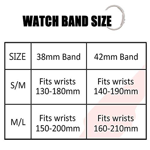 AdMaster Compatible for Silicone Apple Watch Band and Replacement for Sport iwatch Accessories Bands Series 3 2 1 Wine Red 42mm M/L