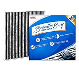 Spearhead Premium Breathe Easy Cabin Filter, Up to 25% Longer Life w/Activated Carbon (BE-809)