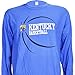 University of Kentucky UK BALL on Blue Long Sleeve