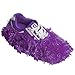 Brunswick Fuzzy Shoe Covers- Purple