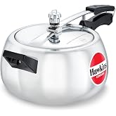 Hawkins 5 Litre Contura Pressure Cooker, Handi Inner Lid Cooker, Silver (HC50), Aluminium