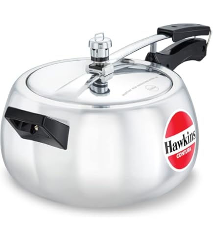 Amazon.com: Hawkins Classic Aluminum Pressure Cooker, 5 L, Silver