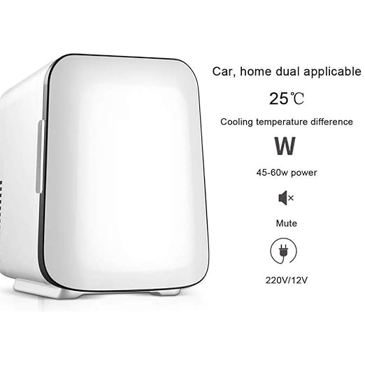 ZXCVB 12V 220V mini neveras for los dormitorios tranquila, pequeña ...