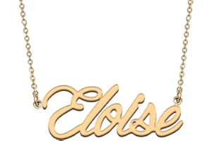 HUAN XUN Personalized Jewelry Custom Initial Pendant Custom Name Necklaces for Women Girls