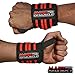Wrist Wraps - Straps Your Wrists So You Can Smash Your Lifting Workout - Elastic Wrist Support For Weightlifting, BodyBuilding, Bench Press, Gym and More - For Women and Men - BONUS Powerlifting Guide