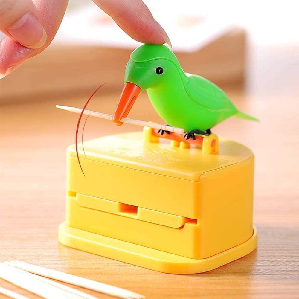 Buy LATKALO Bird Toothpick DispenserBird Design Toothpick Keeper