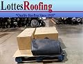 10' x 10' 45 Mil Black EPDM rubber roofing
