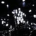 Joomer 200 LED String Battery Christmas Lights, Cool White