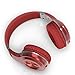 Bluedio HT Turbine Wireless Bluetooth 4.1 Stereo Headphones with Mic (Red)