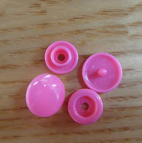 150 Complete Sets KAM Snap Kits Plastic Resin Snap Fastener Buttons KAM T5 Size 20 (1/2") Assorted Rainbow Colors