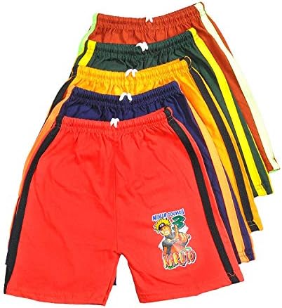 Ezee Sleeves Boy's & Girl's Regular Shorts (Pack of 5)