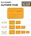 Suture Practice Pad for Medical Students 7.2 x 5.2 x 0.75 inches