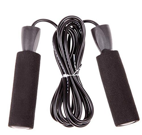 YZLSPORTS Professional Adjustable Steel Wire Jump Rope with Carrying Pouch by Fitness Factor Ergonomic,Durable,Easy to Adjust Premium Jump Rope All Heights and Skill Levels,Pink Black - Thumbnail 4