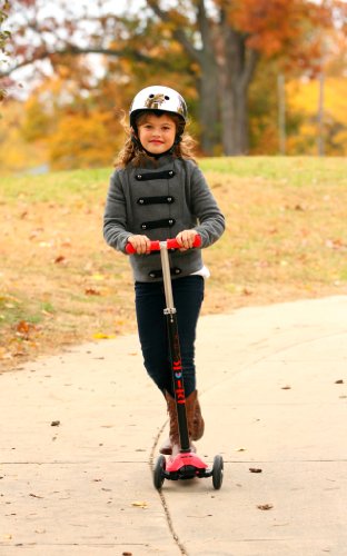 Micro Kickboard - Maxi Original 3-Wheeled, Lean-to-Steer, Swiss-Designed Micro Scooter for Kids, Ages 5-12, Red - Thumbnail 7