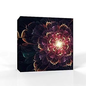 wall26 Canvas Wall Art Flowery Flowers Pictures Home...