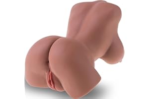 Torso Sex Doll Male Masturbator with Boobs Anal Vagina Sex Stroker Realistic Butt Sex Dolls Torso Female Ass Masturbators Sex