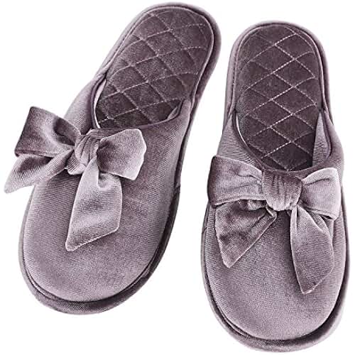 womens leather bedroom slippers